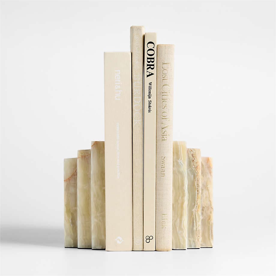 Marble Bookends Onyx